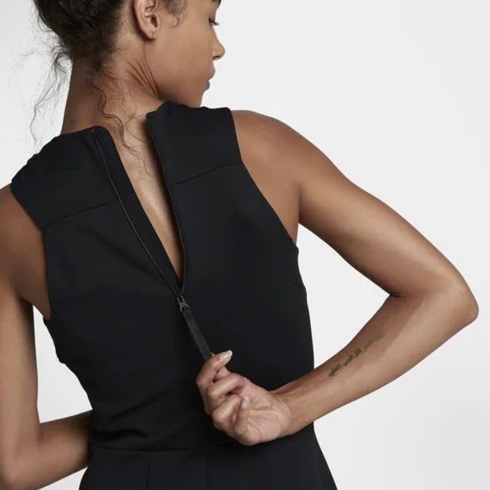 Nike Lab Women Jumpsuit Romper BLACK Size XL MSRP $220 - Picture 2 of 8